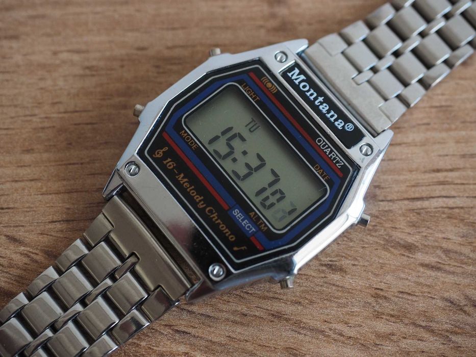 Ceas electronic Montana, retro, melodii, functional