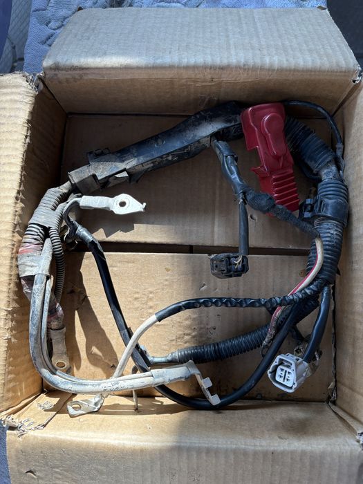 Проводка коса генератора стартера аккумулятора toyota prado 120