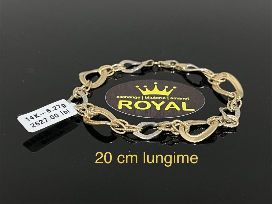 Bijuteria Royal CB : Bratara dama aur 14k 6,27 grame