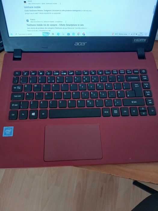 Laptop acer aspire 1 A114-32 series