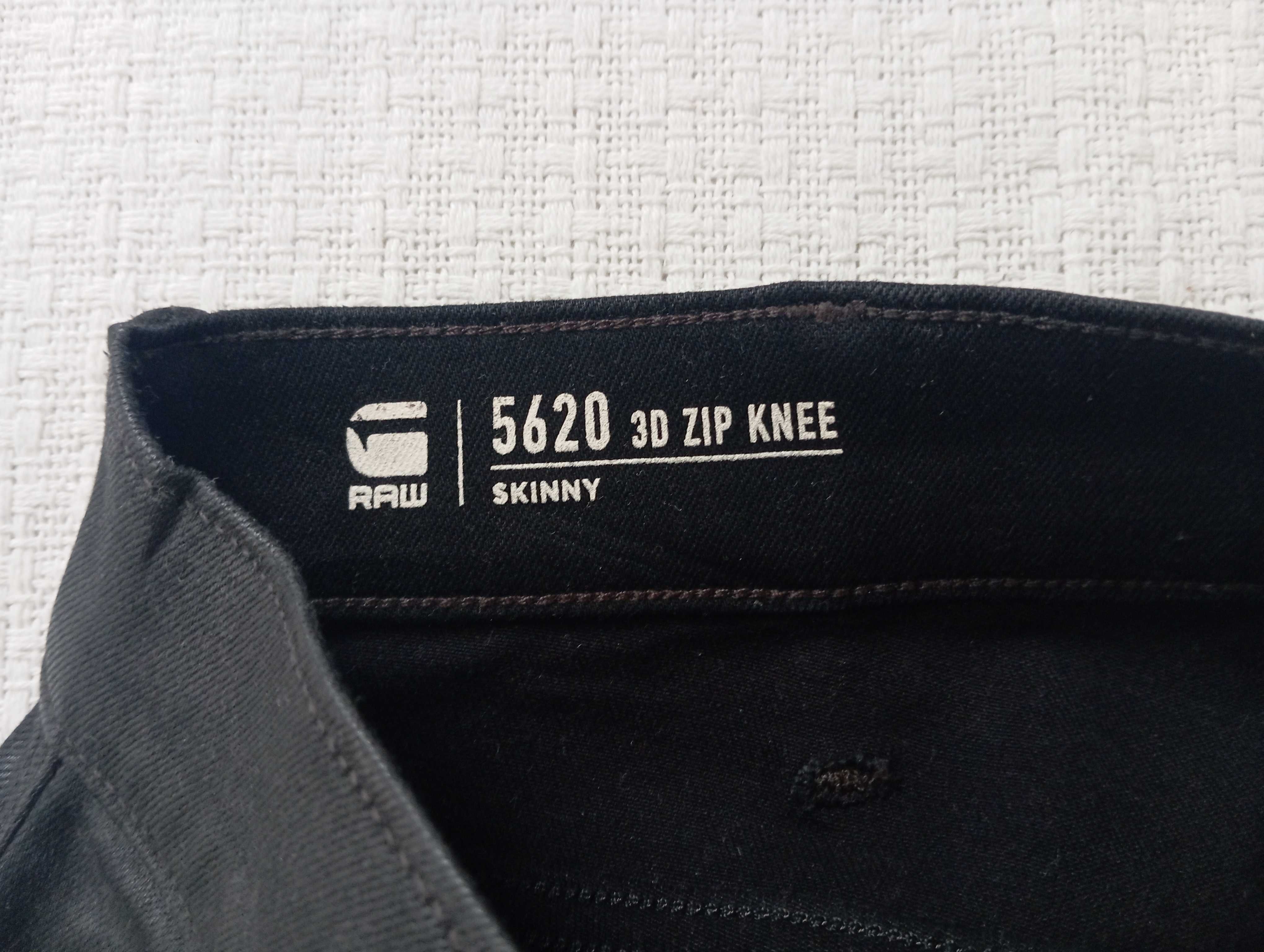 Дънки G star Raw 3D zip knee