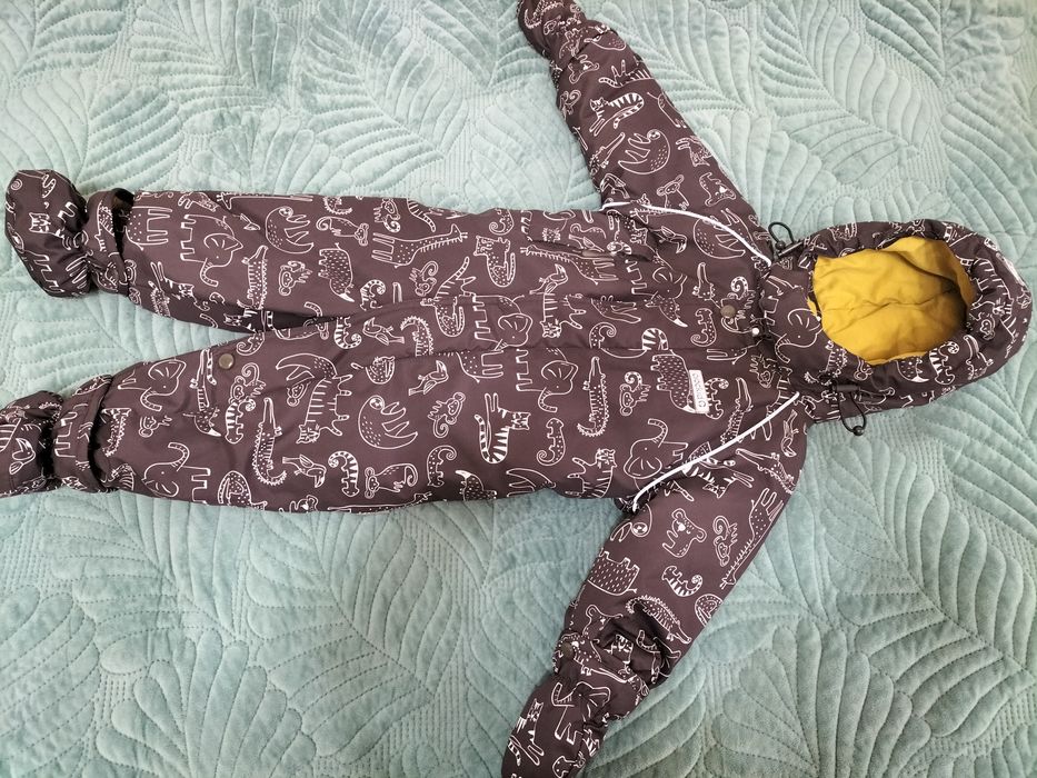 Детский зимний комбинезон 74-80 см