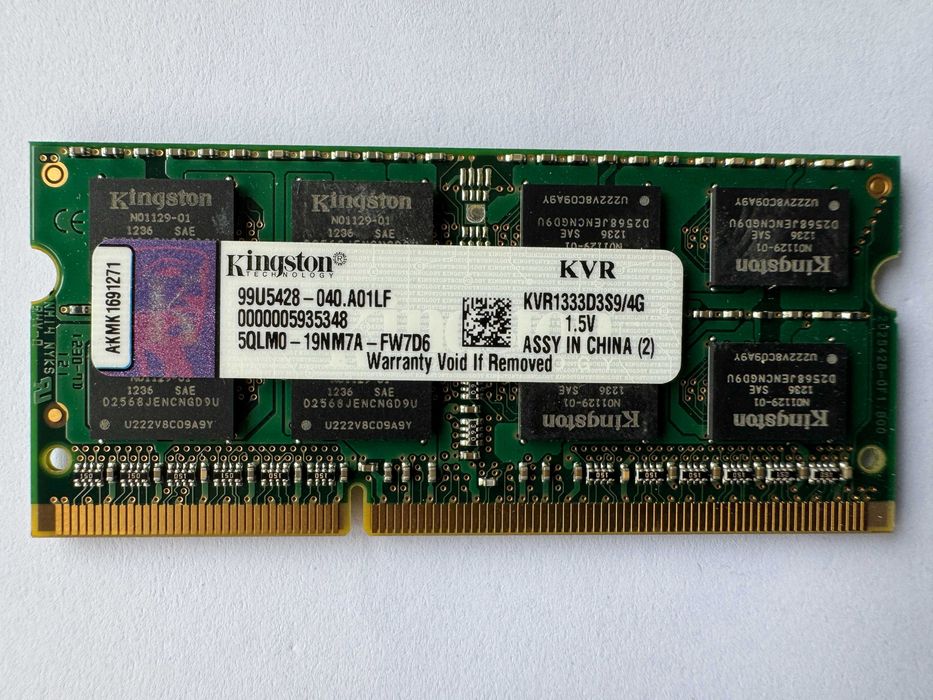 RAM памет за лаптоп DDR3 2x4GB
