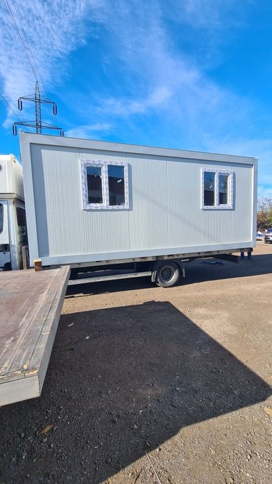 Containere birou container depozitare sanitare vitrina pază