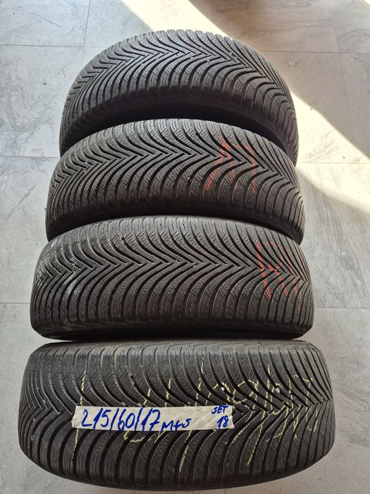 Vând cauciucuri 215/60/17 M+S set complet imp Germania