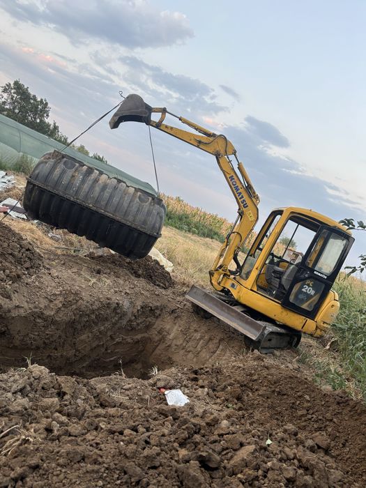 De Inchiriat Miniexcavator Dragasani Sort Nisip Statie