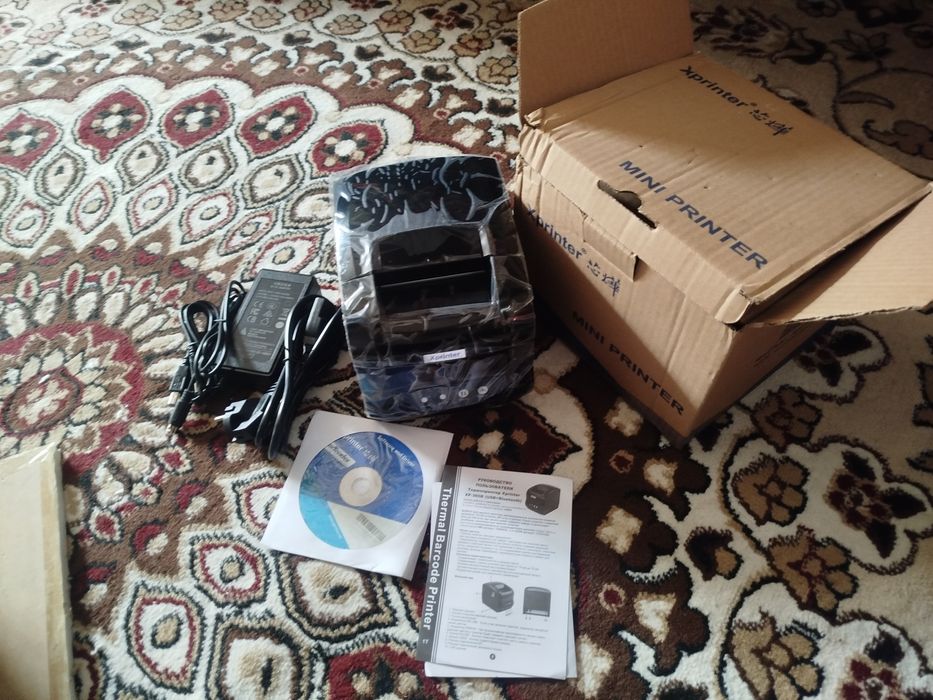Xprinter XP-365B (USB+Blutusli Yangi hali ishlamagan 500ming kami bor