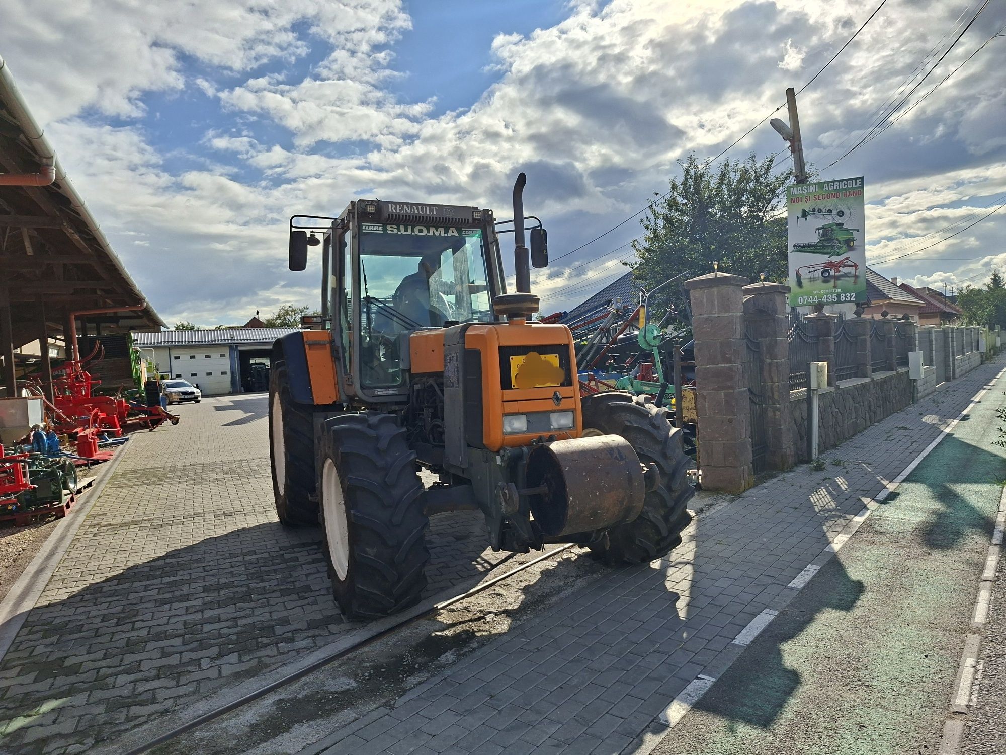 Tractor Renault 155.54 Turbo