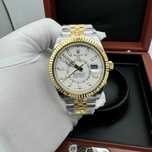 Ceas rolex sky-dweller white dial