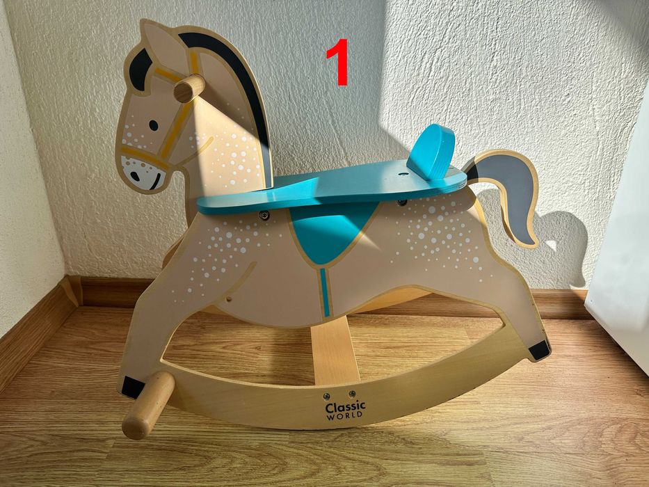 Дървени играчки и конструктор