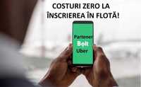 Flota Uber / Bolt - 8% comision si multe beneficii