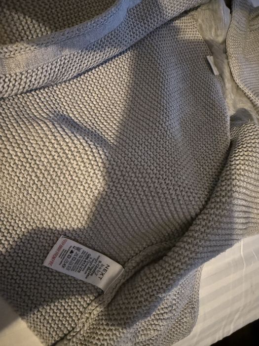 Pulover copii Next tricotat cu gluga