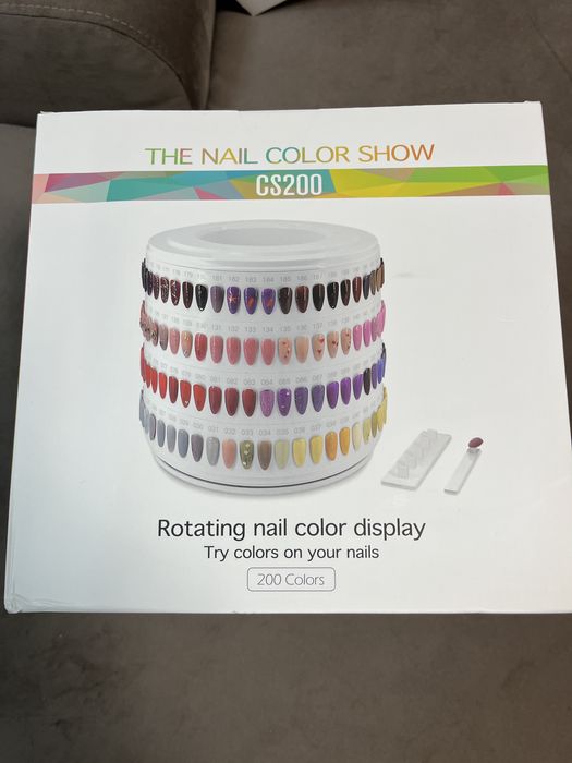 Въртящ дисплей за нокти