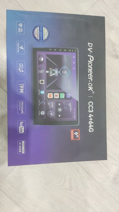 DV-Pioneer-OK CC3 6+64G Universal Android в штатное место