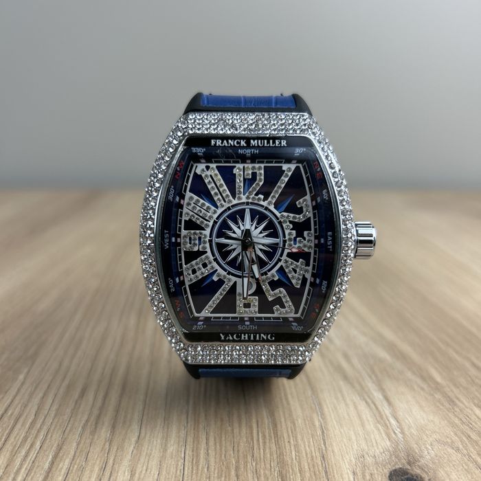 Franck Muller Yachting – Син • Нов • Диаманти
