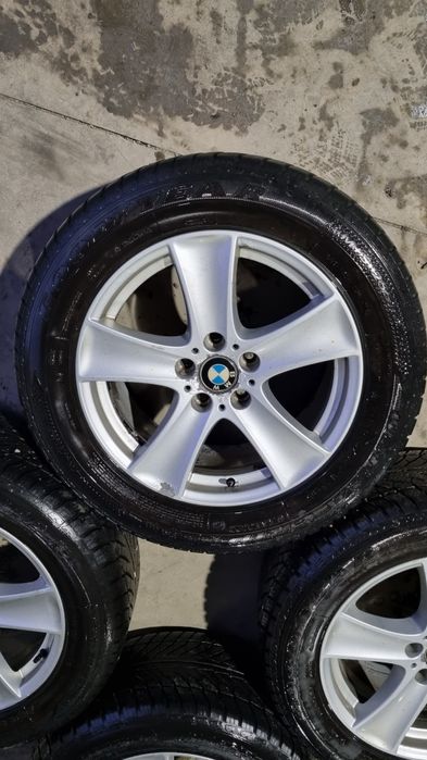 Jante aliaj si anvelope de iarna Goodyear 255/55R18 runflat