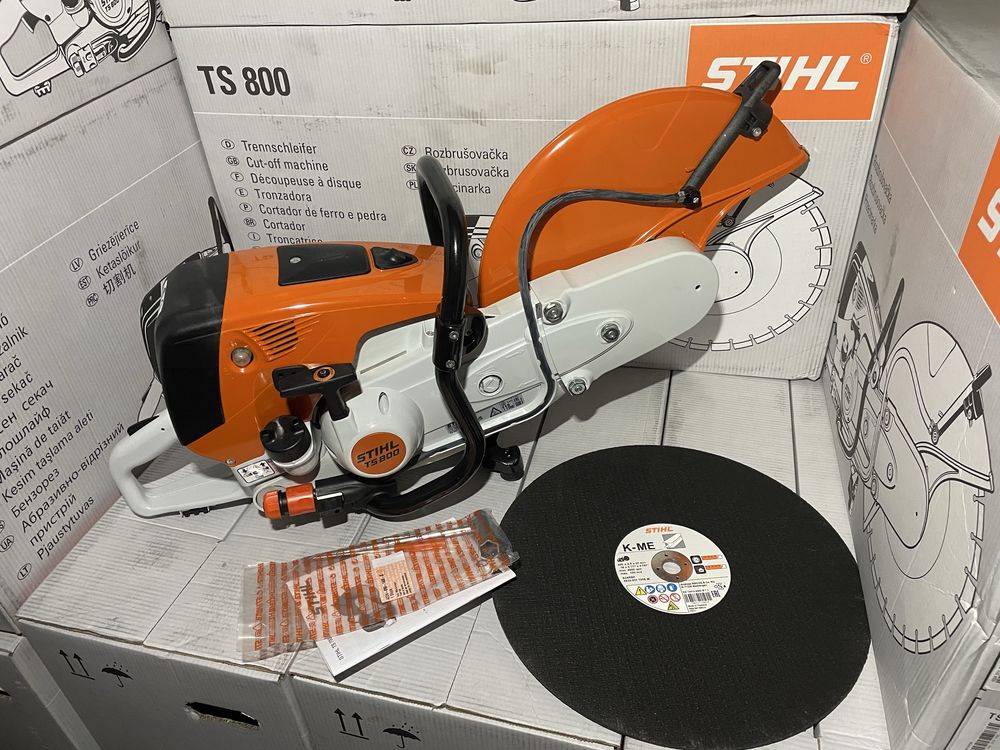 Бензорез Stihl TS 800 (рельсорез)