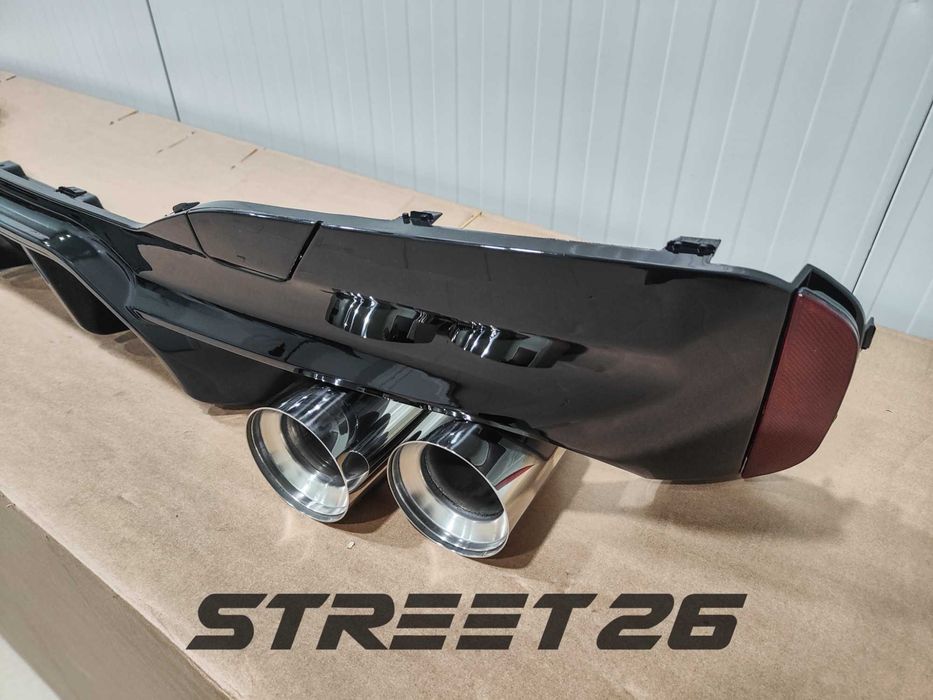 Difuzor bara spate M5 + Tipsuri evacuare BMW Seria 5 G30 G31 (17-23)