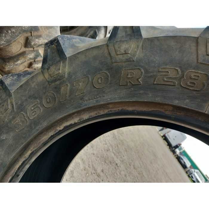 Cauciucuri Trelleborg 360/70R28 pentru John Deere și Massey Ferguson.