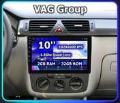 VAG 10” 2-DIN с Android 12  2/32GB, CarPlay AndroidAuto, RDS