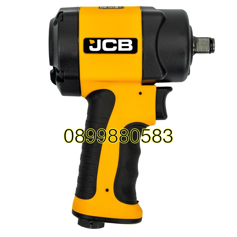 Пневматичен ударен гайковерт мини с вложки 1/2” 1200Nm JCB