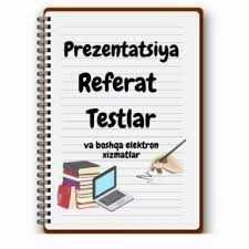 Kompyuter xizmatlari slayd mustaqil ish taqdimot referat word powepint