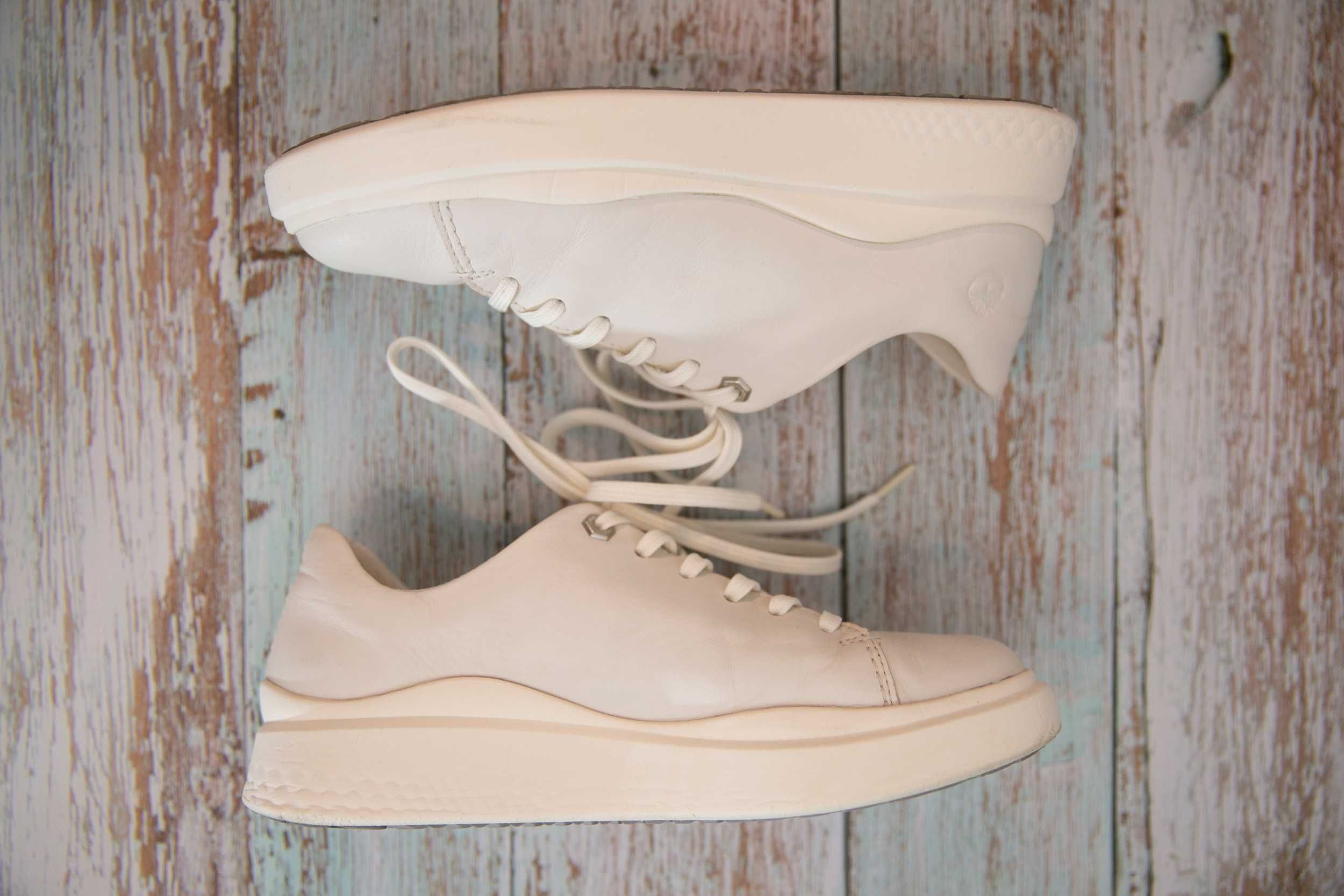 Timberland Sneakers Nite Flex Leather Ox White Full Grain
