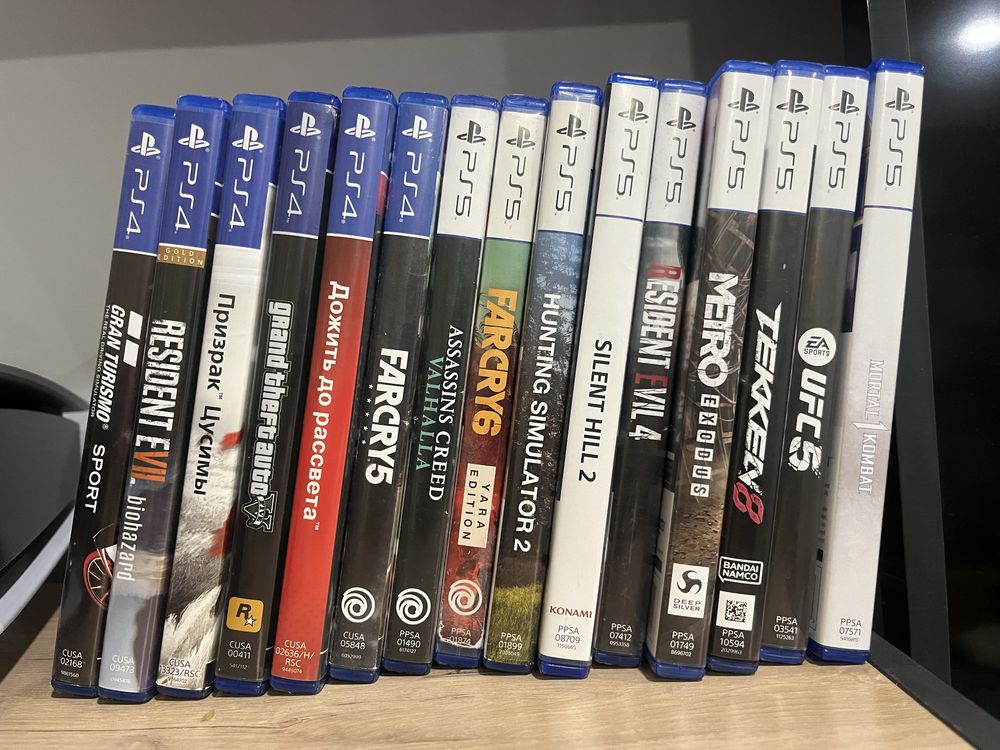 Обмен дисков PS4/PS5