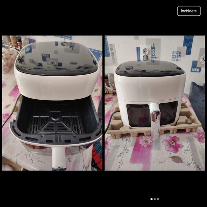 Air frayer 6L folosit de 3 ori