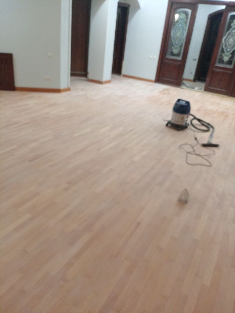 Шлифовка пол паркет лакировка пол