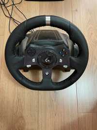 Logitech G920 Driving Force Racing Wheel, Xbox One, PC, 900° Rotation