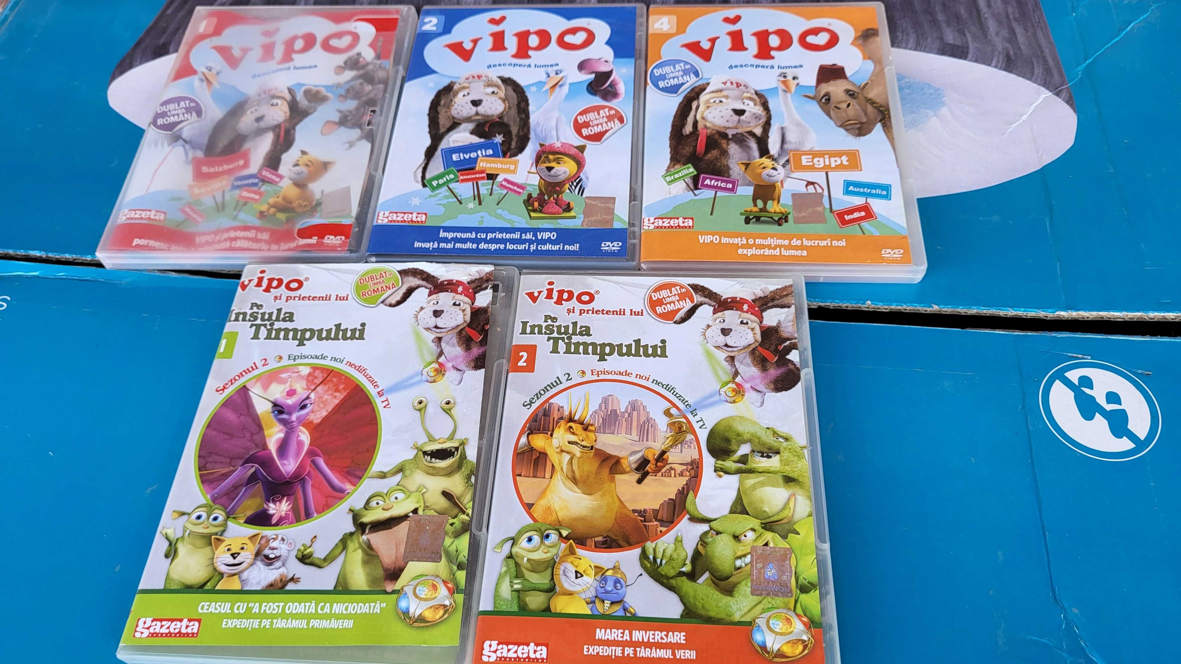 Colectie DVD-uri educative VIPO