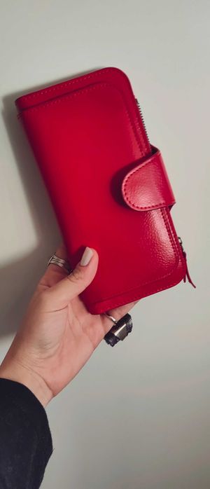 Rucsac și portofel din piele