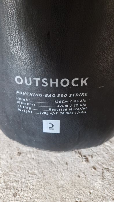 Sac de box profesional Outshock 32 kg