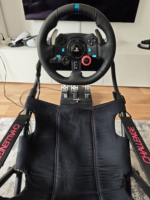 Logitech G29 cu AXC Sim TrueBrake V2.2(optional cu Playseat Challenge)