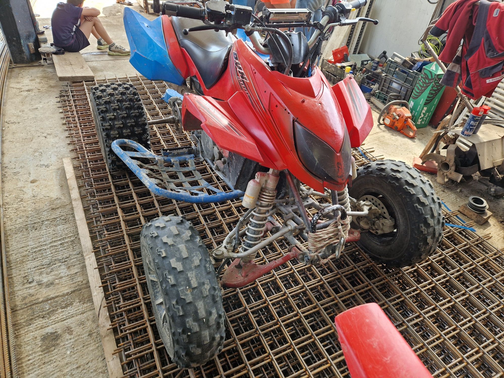 Quad dvx 400 motor suzuki