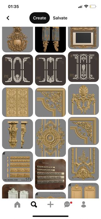 Ornamente lemn cnc