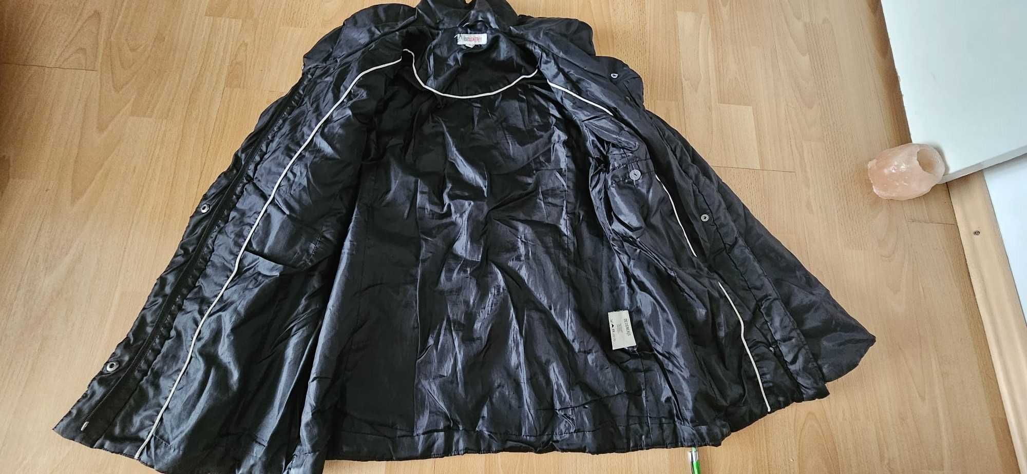Geaca primavara-toamna neagra fas
