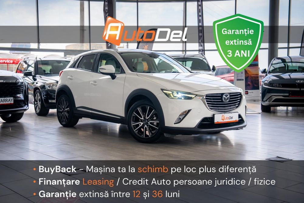 Mazda CX-3 1.5diesel / Piele / LED / Posibilitate Leasing /