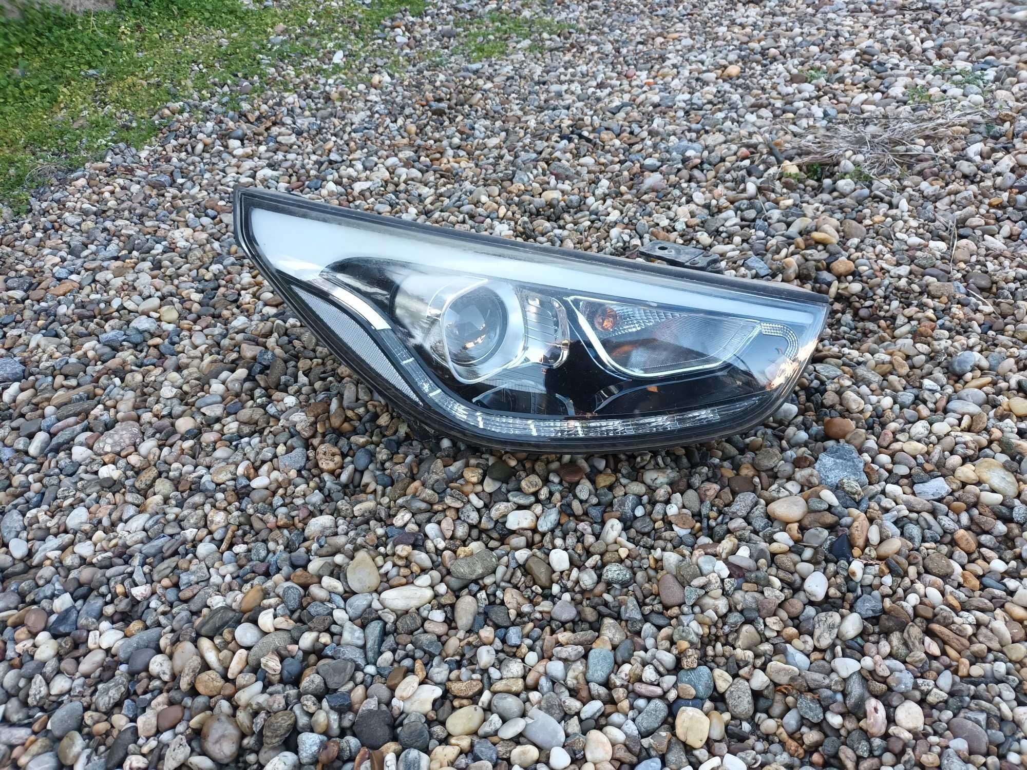 десен лед фар за хюндай ИХ35 фейслифт 09-15 LED HYUNDAI IX35 facelift