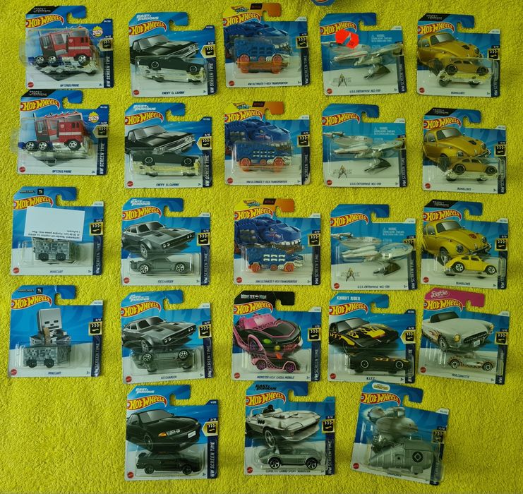 Machete/masinute/mașini hot wheels screen time