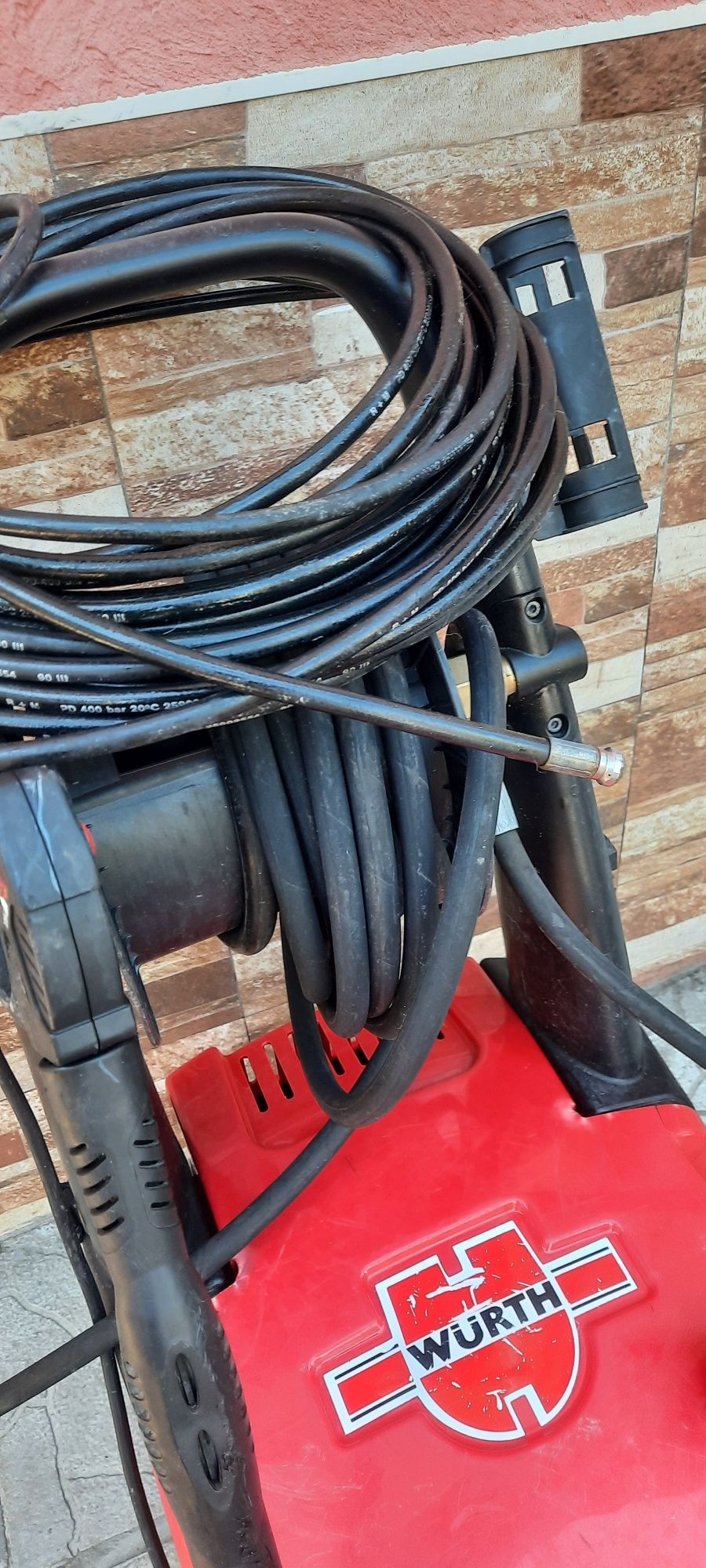Водоструйка Wurth 160bar12/min220V Машина за Отпушване на канали