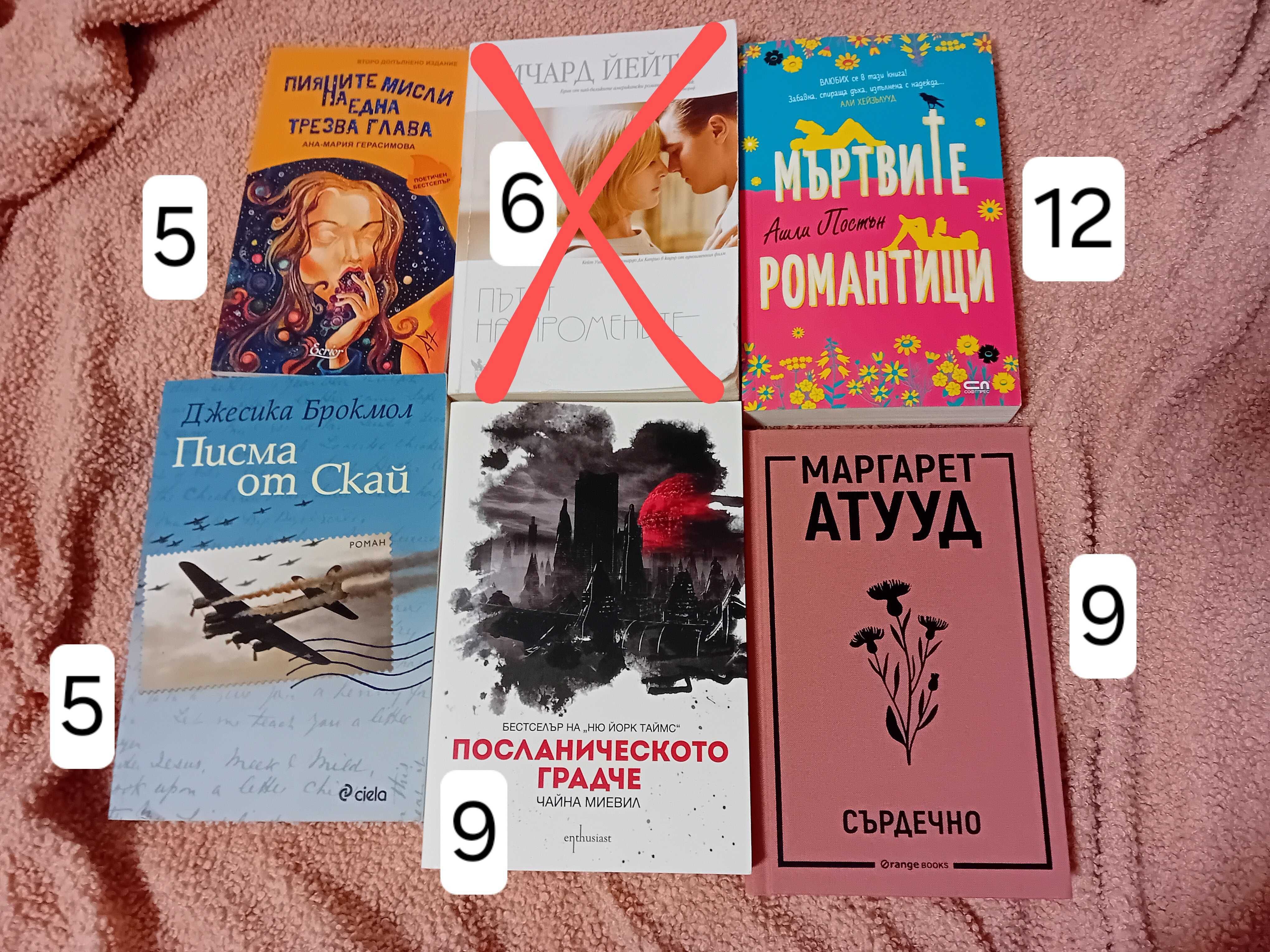 Книги от 4 до 12лв
