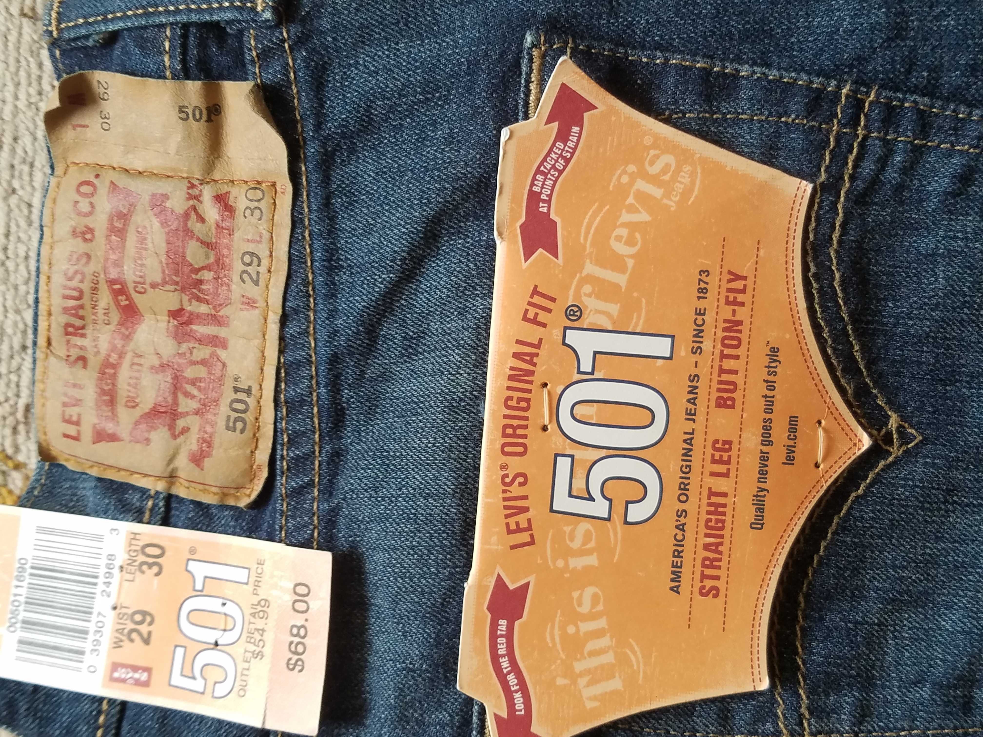 Blue Jeans Levi's original adus din USA