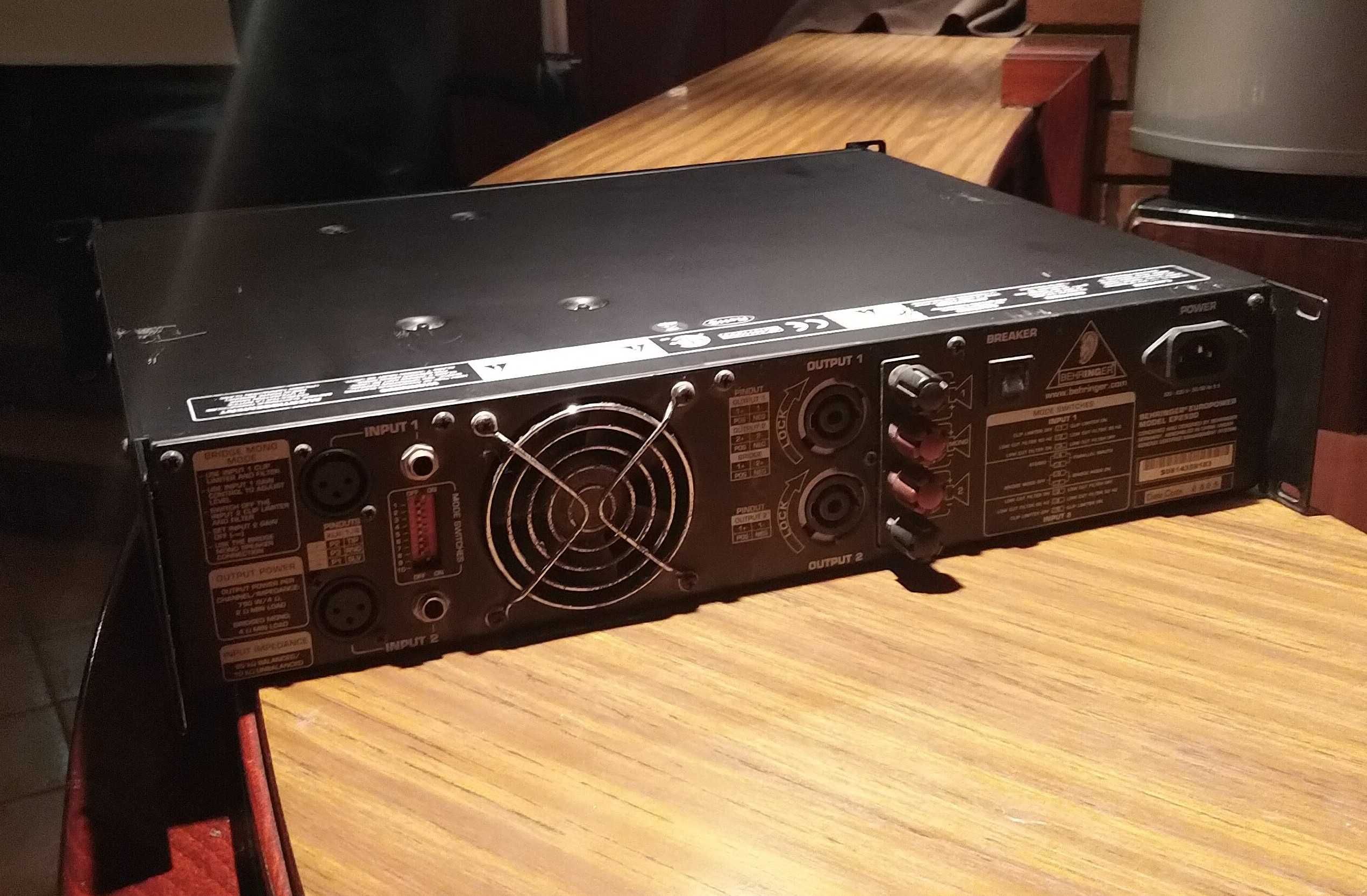 Професионален усилвател (крайно стъпало) Behringer Europower EP2500