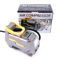 Compresor aer PREMIUM cu manometru digital 12V. ERK