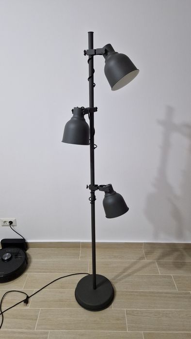 Lampadar 3 becuri E14 Ikea Hektar gri închis