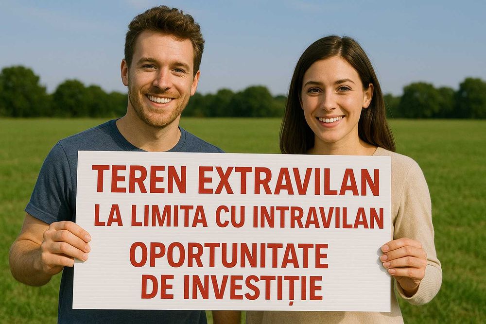 Teren Extravilan la Limita cu Intravilan