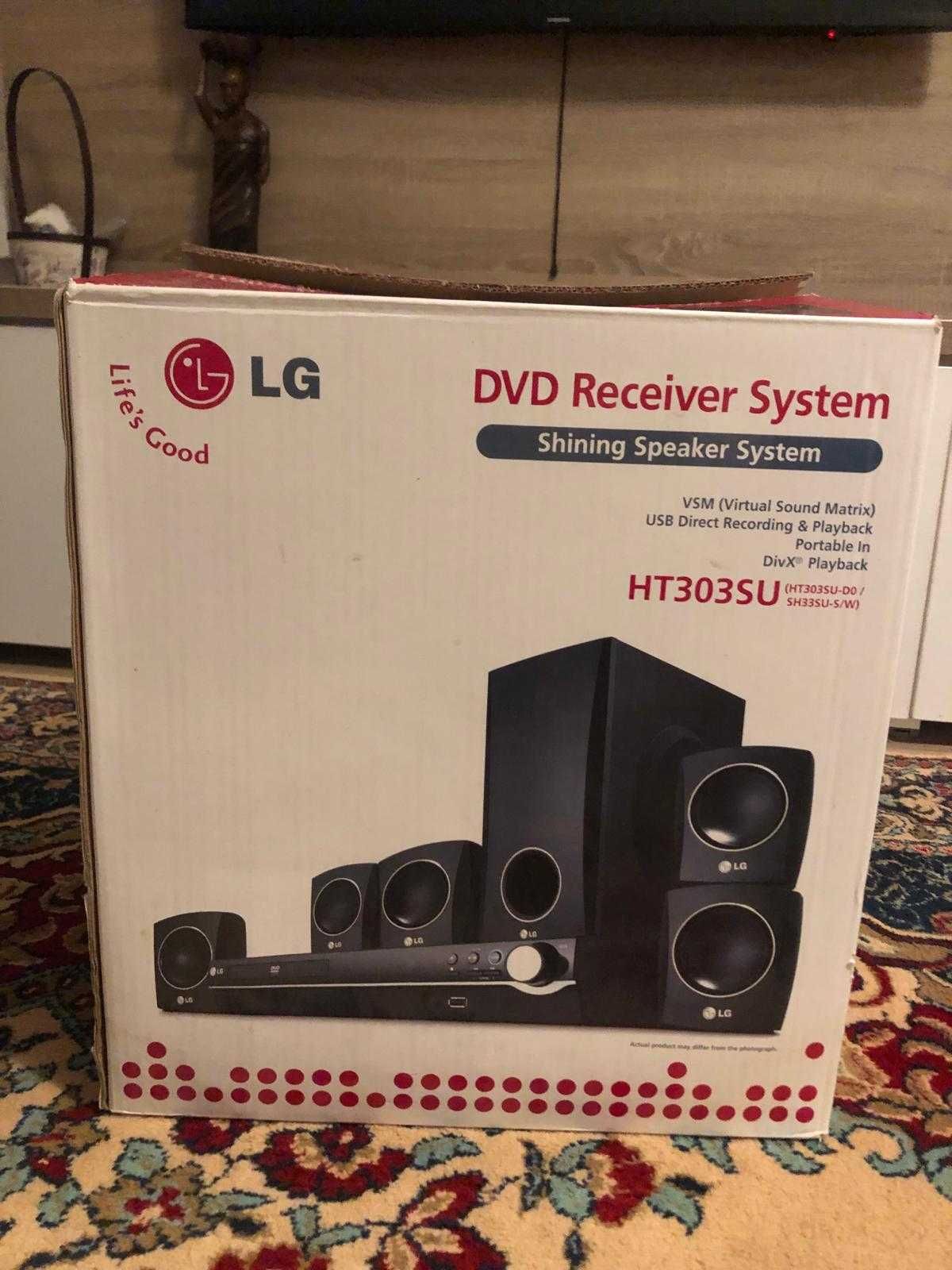 Sistem de sunet cu DVD si USB - marca LG model HT303SU