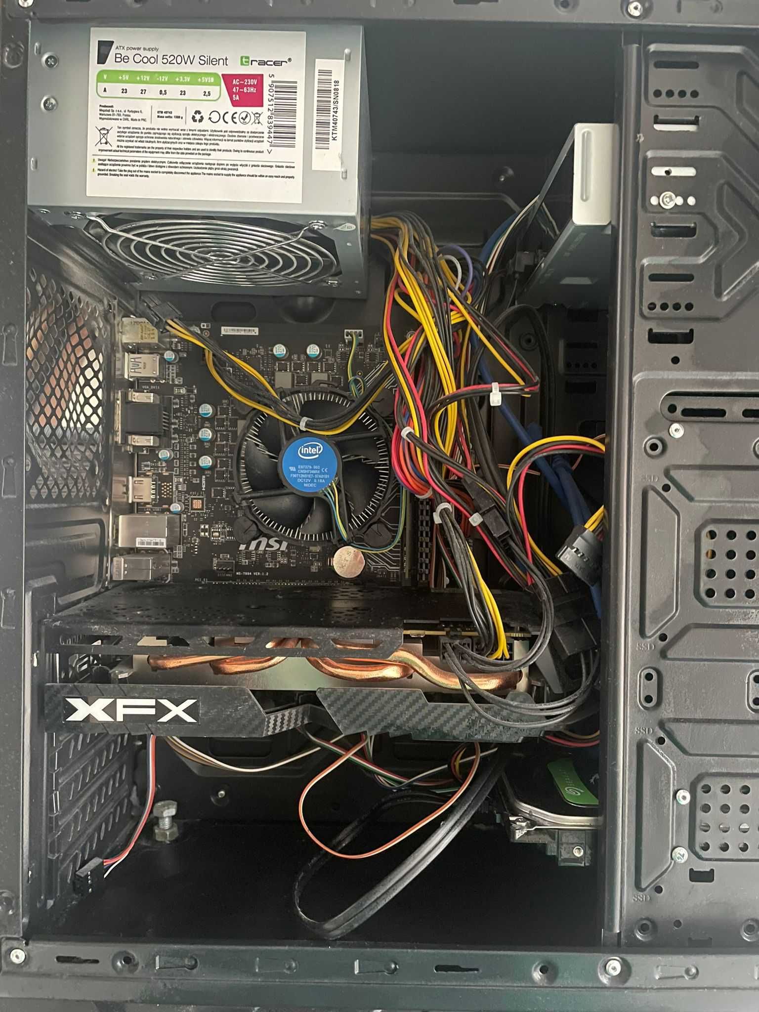 Vand PC gaming RX 590 i3 7100 3.90GHz 12GB ram